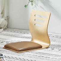 Japoniško kėdės dizaino namų svetainės baldai Kotatsu stalas Kėdė Tatami Zaisu Kėdė be kojų ant grindų Juoda apdaila