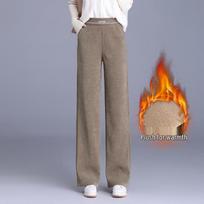 Chenille High-Waisted Wide-Leg Velvet Corduroy Pants - Autumn/Winter 2026 Collection XL suitable for 115-125 kg