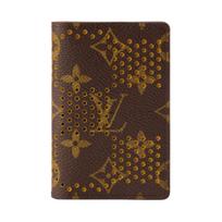 Louis Vuitton Pocket Organizer Classic Monogram Full Print Hollow Design Coated Canvas Card Holder Unisex Wallets Brown M29284 Gift Set(Basic Set+Box+Shopping Bag)