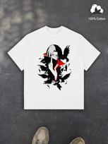 Unisex'S Anime Print Short-Sleeved Shirt S