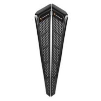 Car Carbon Fiber Black Side Leafboard Flank Fender Stickers For Porsche Panamera Cayenne Taycan 911 718 Macan Carrera-GT 928 968