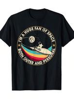 I'm A Huge Fan Of Space Both Outer And Personal Unisex T-Shirt XL