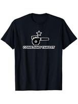 Leaf Blower Come And Take It T-Shirt Unisex's Casual Printed Leaf T-Shirt S
