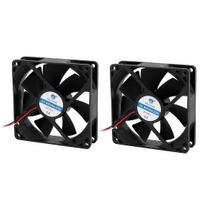 uxcell Cooling Fan 92 x 25mm DC 24V 0.15A (2-pack)
