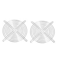 uxcell Grill Finger Guards, Metal, for Cool Fans, 230mm x 230mm x 180mm x 180mm, Computer Case, 2-Pack