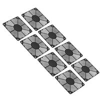 PATIKIL 8-Pack Finger Grills, 12x12cm Fan Grill Protective Cover, Dustproof Mesh Fan Guard, Plastic Square Ventilation Fan Filter Replacement