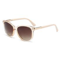 High-end Tea Color Sunglasses For Women Small Face Anti-uv European And American Style 2023 New Model StyleE