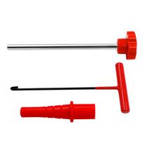 1set Valve Stem Tool Kit Metal Tire Installer Tool Car Puller Wheel Tire Remover T-Hook Replacement Motorcycle Accessories