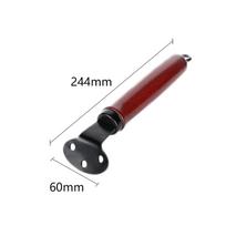 Frying Pan Handle Anti-Scald Round Wok Wood Handle Kitchen Utensils Cookware Accessories Universal Pot Handle Replace