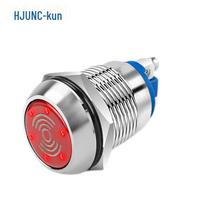 19mm vandeniui atsparus nerūdijančio plieno LED garsinis signalizatorius