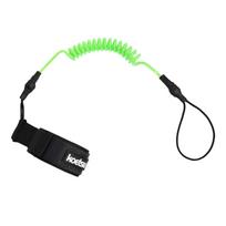 Safety Hand Rope Hook TPU Material Strong Cord Stand UP Paddle Board Leg Rope Elastic Stretchable for Small-Medium Waves