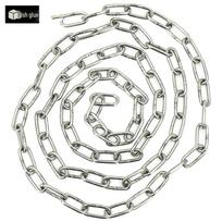 GUYU 304 Stainless Steel Anti-theft Long Link Chain 10 meters