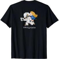 Pragmata Action Game Graphics T-shirt Men and Women Cotton Y2K Clothing Harajuku Round Neck Short Sleeved Tee S