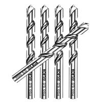 LAOA High-Speed Steel 6.0mm Twist Drill Bit (5-Pack)