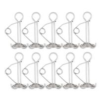 Shaped Spring Tent Stakes Hook Deck Nail Crocodile Deck Nail Squid Deck Nail Fish Bone Ground Nail 10pcs