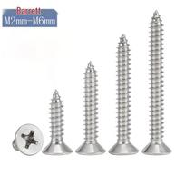 316 Stainless Steel Phillips Flat Head Self-Tapping Wood Screws