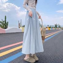 MJ STYLE Women's High-Waist A-Line Wide-Leg Culottes XL