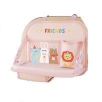 Folding Foldable Car Backseat Table Food Tray Car Work Dining Table  Storage Rack StyleC
