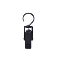 Hat Rack Multifunctional Rotatable Plastic Hook Curtain Clip Ball Cap Hanger Socks Clip Fabric Scarf Rack Hat Storage Holder black 1pc