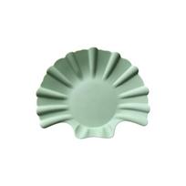 Drop-proof Shell Shape Silicone Coaster Heatproof Table Mat Creative Placemat  Office