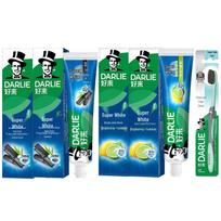 Darlie Charcoal Deep Clean & Lime Mint Toothpaste Combo