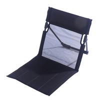 Mesh Folding Backrest Cushion Breathable Portable Folding Seat Foldable Camping Chair  Garden Park