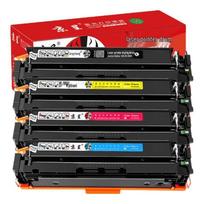 HP Color LaserJet Pro M180n Compatible Toner Cartridge 4-Color Set žalsvai mėlyna spalva