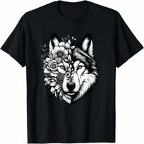 Corgi Flower Fly Dandelion  Dog Owner Lover T-Shirt S