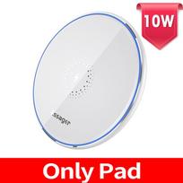 Essager 15W Qi belaidis įkroviklis greito belaidžio telefono įkrovimo indukcinis padėklas skirtas iPhone 12 11 Pro Max X Xiaomi Mi 10 Samsung S20 10W White Pad