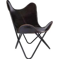 TopGrain odos rankų darbo Relax Office Home Modern Lounge Accent Butterfly kėdė 36x29.5x29.5
