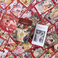 10x6 cm Seksualinės magijos Tarot skardoje