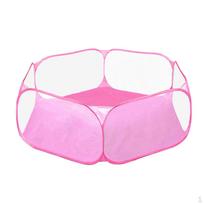 Small Animal Cage Tent Foldable Exercise Playpen Easy to Clean Yard Outdoor/Indoor Fence Portable