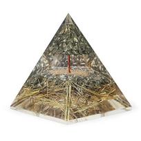 Originalus Prito Kristalo Piramidė Prito Medis Klestėjimas Pozityvumas Šlovė Vastu Reiki Gydymas Turtai ir Gausa -8.89 cm