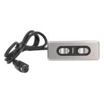Dvigubas variklis 12V/29V elektrinės sofos valdiklis atlošiamam krėslui, pakeliamas valdiklis su USB įkrovimo jungtimi 5P pakėlimas gray
