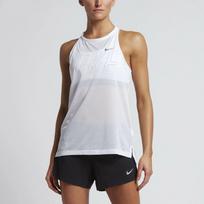 Nike megzta kvėpuojanti tinklinė sportinė liemenė moterims Viršutiniai drabužiai Baltas 831779-100 L