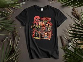 Halloween Horror Movie Poster T-shirt T shirt Men Women Unisex Tshirt K976 XL