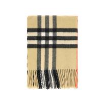 Burberry Wide Check Cashmere Fringe Scarf A2021 8085931 A2021