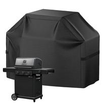 Grill Cover BBQ Gas Grill Cover Waterproof Barbecue Grill Cover Hook-and-Loop Straps Charbroil Cover Drawstring for Backyard China Mainland