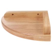 Corner Wall Shelf Wood Floating Shelves Wall Mounted Hanging Rustic Organizer Displays Storage Rack 18cm