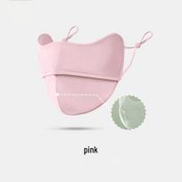 WEZHO Summer Ice Silk 3D Sun Protection Face Mask