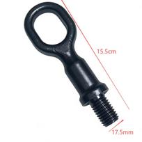 Compatible Trailer Hitch Tow Hook for Volkswagen Touareg (2011-2017) & Porsche Cayenne - Front Pull Hook.