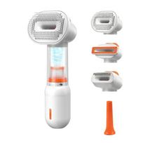 Multifunctional Pet Grooming Brush Combines Brushing Vacuuming Detangling and Drying for Complete Hair Care Solution 1