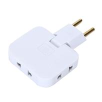 ES Kištukinis 1 į 3 Prailgintojas Elektros Lizdas 180 Laipsnių Besisukantis AC Adapterio Lizdas