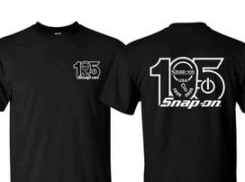 105th T-shirt, Snap-on Tools T-shirt, Hardworking Job Shirt for Men M