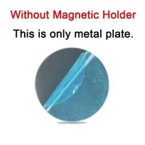 Round Folding Magnetic Car Holder 360 Degree Rotatable Mobile Phone Bracket Mount Strong Magnet Support For iPhone Samsung Stand