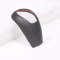 Real Carbon Fiber For BMW M2 F87 M3 F80 M4 F82 M5 F83 F10 F85 X5M F86 X6M F12 Car Center Console Gear Shift Knob Trim Cover