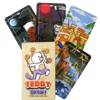 Teddy Tarot Card Prophecy Fate Divination Deck Family Party Board Game Card Beginners Cards Fortune Telling Game