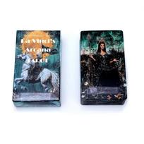 Da Vinci’s Arcana Tarot Deck - 10.3*6cm 78 Pcs Mystical Art Tarot Cards for Intuitive Readings