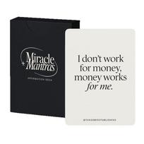 Miracle Mantras Affirmation Deck 60 Cards for Daily Positive Affirmations Personal Growth and Mindfulness Practice with Inspirational Statements One Size