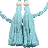 Curtain Tiebacks Rope 2pcs,Decorative Curtain Holdbacks Hook for Home Outdoor Bedroom Decorative Curtain Holders